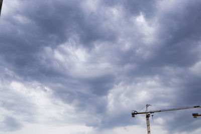 Low angle view of sky