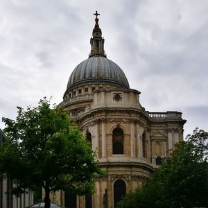 Low angle view of cathedral against sky