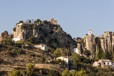 View of fort against the sky