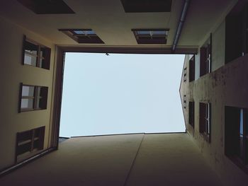 Low angle view of building against sky