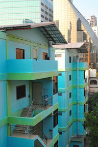 Residential building against sky