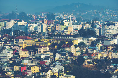 Aerial view of a city