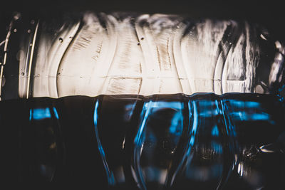 Close-up of wine glass