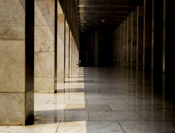 Corridor of building