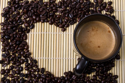 Close-up of coffee beans