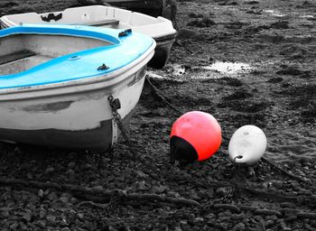 Boats in river