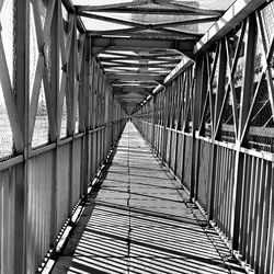 Footbridge leading towards bridge
