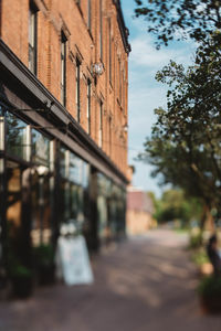 Street amidst buildings in city