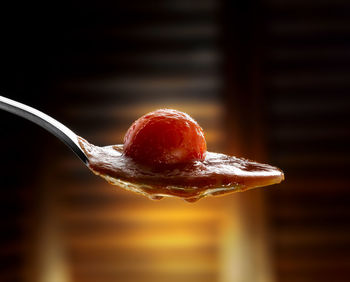 Close-up of strawberry