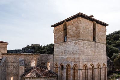 Medieval monastery of san pedro de arlanza in burgos.