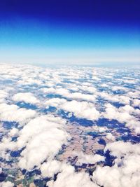 Aerial view of landscape