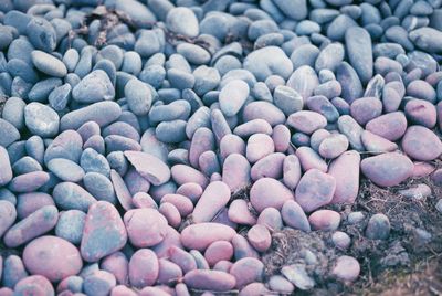 Full frame shot of pebbles