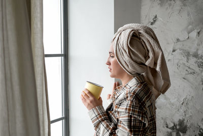 Young woman using mobile phone