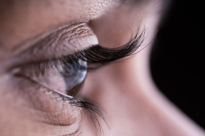 Close-up of human eye