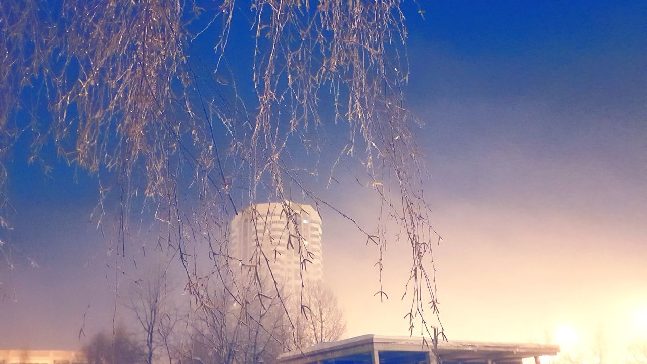 VIEW OF SKY OVER BUILDING