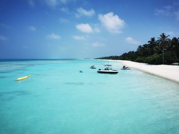 Beautiful beach of maldives. 