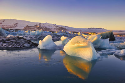 Jökulsarlon, glacier kagoon, iceland, europe