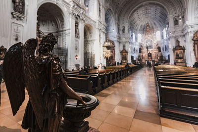 Statue in church