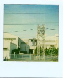 Electricity pylon against sky