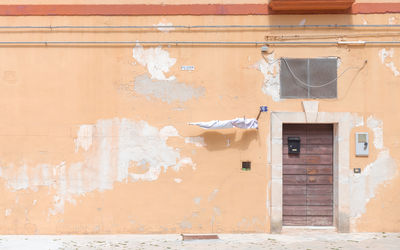 Low angle view of old building