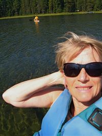 Portrait of a young woman