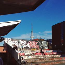 View of buildings in city