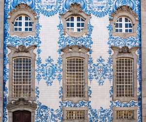 Low angle view of historical building