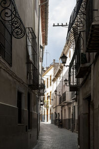 View of buildings in city