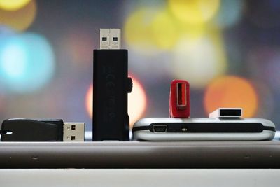 Close-up of computer keyboard