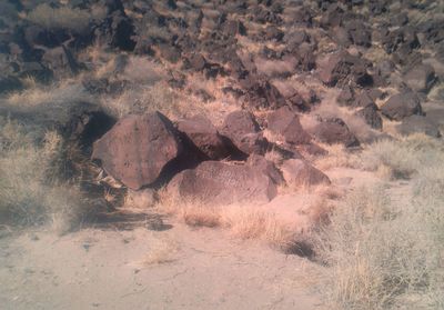 Scenic view of rock