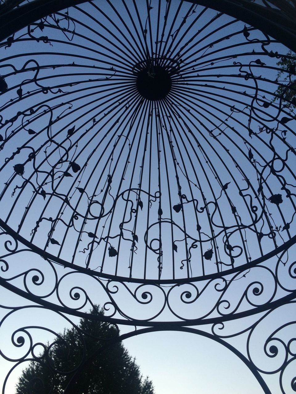 LOW ANGLE VIEW OF BLUE SKY SEEN THROUGH GLASS