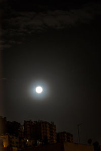 View of illuminated cityscape at night