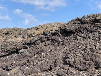 Scenic view of rocky mountains against sky