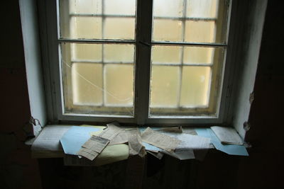View of window