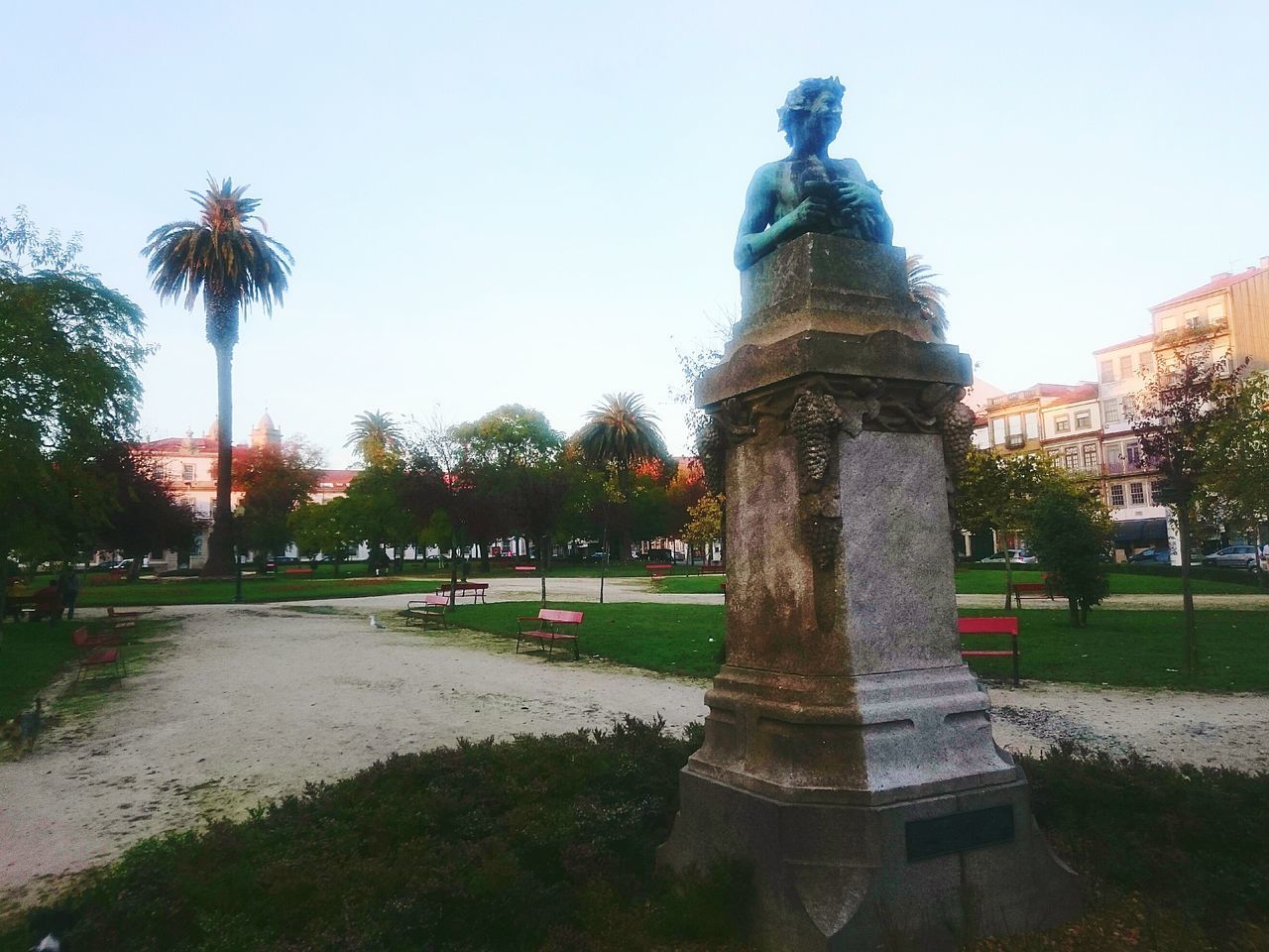 STATUE IN PARK