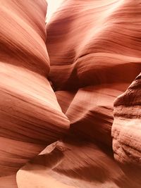 Full frame shot of rock formation