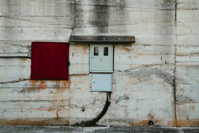 Exterior of old building