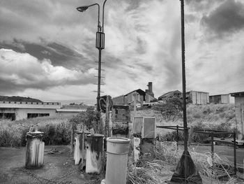 Abandoned gas station