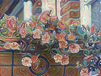 Full frame shot of floral pattern