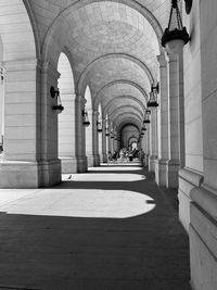 Corridor of building