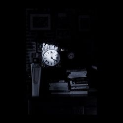 Clock in the dark