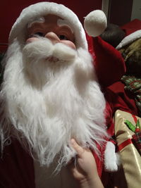 Close-up of christmas decoration