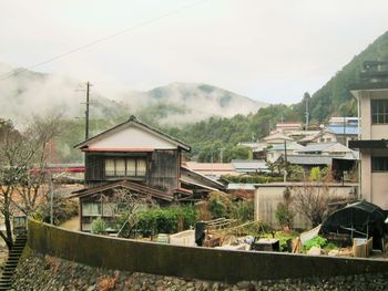 Houses in town