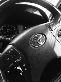 Close-up of vintage car