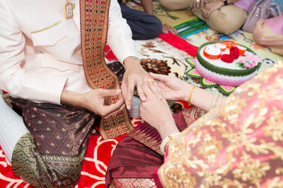 Group of people in traditional clothing