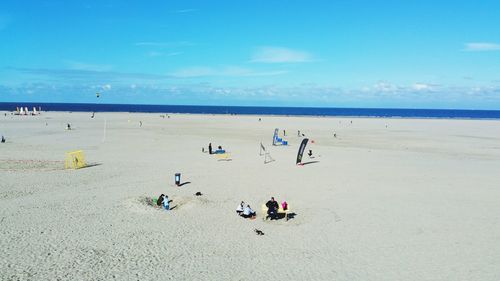 View of beach against sky