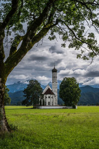 St. coloman's church at schwangau, bayern, germany