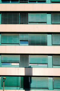 Full frame shot of modern building