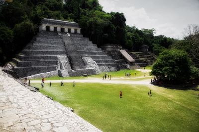 Steps of historical building