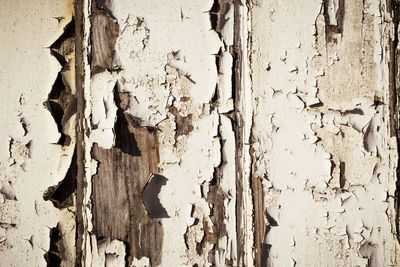 Full frame shot of weathered wall